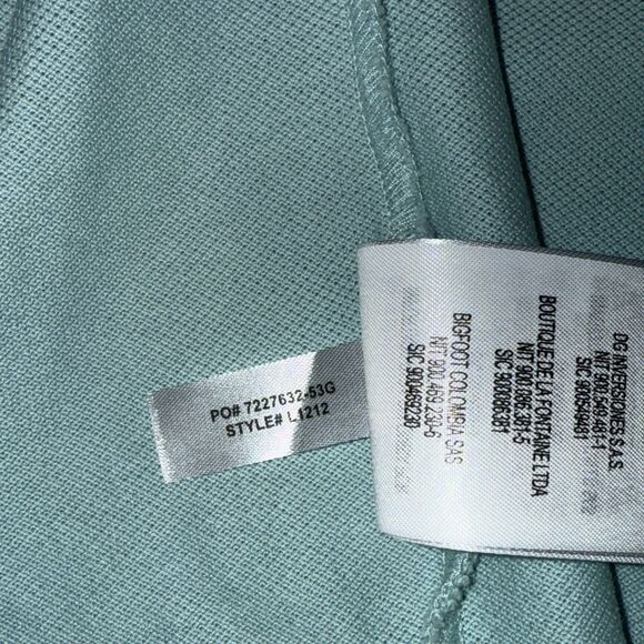 Lacoste Classic Big Fit‎ Mint Preppy Collared Polo Shirt Mens Size 8 / US 3XL - Picture 7 of 8